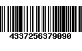 Código de Barras 4337256379090