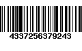 Código de Barras 4337256379243