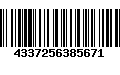 Código de Barras 4337256385671