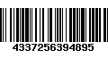 Código de Barras 4337256394895