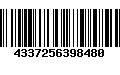 Código de Barras 4337256398480