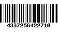 Código de Barras 4337256422710