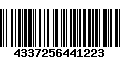 Código de Barras 4337256441223