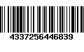 Código de Barras 4337256446839