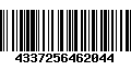 Código de Barras 4337256462044