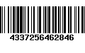 Código de Barras 4337256462846