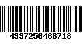 Código de Barras 4337256468718