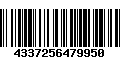 Código de Barras 4337256479950