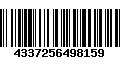 Código de Barras 4337256498159