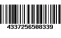 Código de Barras 4337256508339