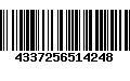 Código de Barras 4337256514248