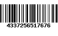 Código de Barras 4337256517676