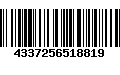 Código de Barras 4337256518819