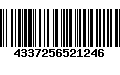 Código de Barras 4337256521246