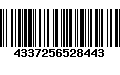 Código de Barras 4337256528443