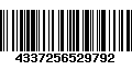 Código de Barras 4337256529792