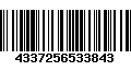 Código de Barras 4337256533843