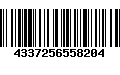 Código de Barras 4337256558204