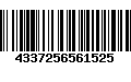 Código de Barras 4337256561525