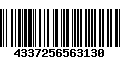 Código de Barras 4337256563130