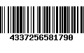 Código de Barras 4337256581790