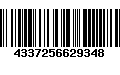 Código de Barras 4337256629348