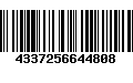 Código de Barras 4337256644808