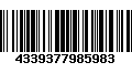 Código de Barras 4339377985983