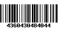 Código de Barras 4360430484044