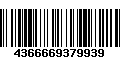 Código de Barras 4366669379939