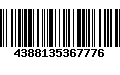 Código de Barras 4388135367776