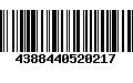 Código de Barras 4388440520217