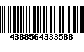 Código de Barras 4388564333588