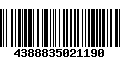 Código de Barras 4388835021190