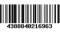 Código de Barras 4388840216963