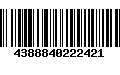 Código de Barras 4388840222421