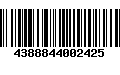 Código de Barras 4388844002425