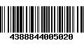 Código de Barras 4388844005020