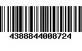 Código de Barras 4388844008724