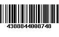 Código de Barras 4388844008748