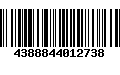 Código de Barras 4388844012738