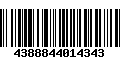 Código de Barras 4388844014343