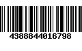 Código de Barras 4388844016798