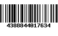 Código de Barras 4388844017634