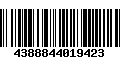 Código de Barras 4388844019423