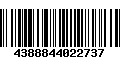 Código de Barras 4388844022737