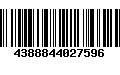 Código de Barras 4388844027596