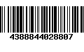 Código de Barras 4388844028807