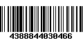 Código de Barras 4388844030466