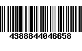 Código de Barras 4388844046658